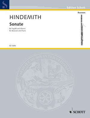 Hindemith, Paul: Bassoon Sonata