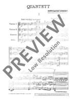 Toch, Ernst: Quartet op. 34 Product Image