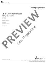 Fortner, Wolfgang: String Quartet No. 2 Product Image