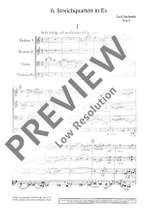 Hindemith, Paul: 6th String Quartet in E flat Product Image