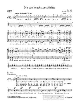 Keetman, Gunild / Orff, Carl: The Christmas Story