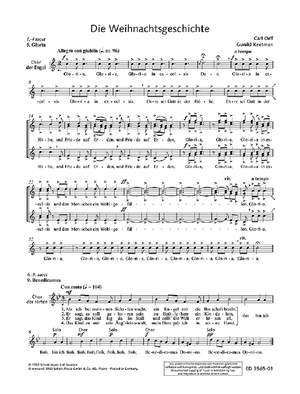 Keetman, Gunild / Orff, Carl: The Christmas Story