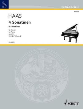 Haas, Joseph: 4 Sonatinas op. 94