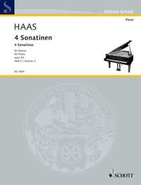 Haas, Joseph: 4 Sonatinas op. 94