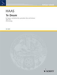 Haas, Joseph: Te Deum op. 100