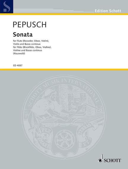 Pepusch, John Christopher: Sonata C Major