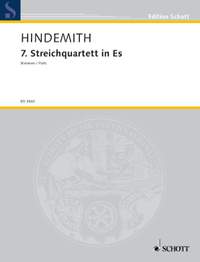 Hindemith, Paul: 7th String quartet in E flat