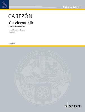 Cabezón, Antonio de: Piano music
