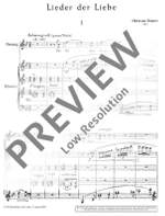 Reutter, Hermann: Lieder der Liebe Product Image