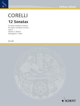 Corelli, Arcangelo: 12 Sonatas op. 5