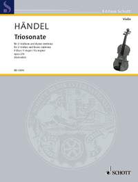 Handel, George Frideric: Nine Trio Sonatas op. 2