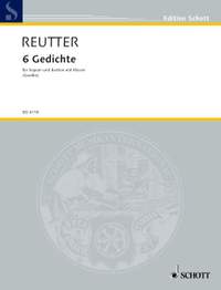 Reutter, Hermann: 6 Gedichte op. 73