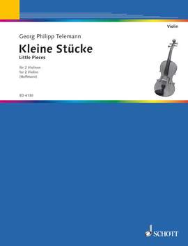 Telemann, Georg Philipp: Little Pieces