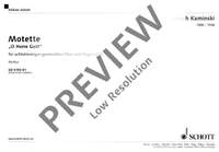 Kaminski, H: Motette