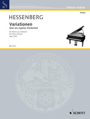 Hessenberg, Kurt: Variationen über ein eigenes Kinderlied
