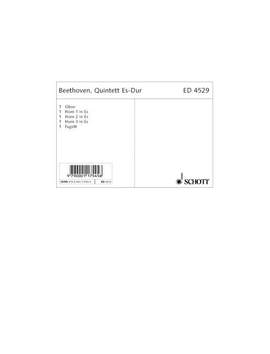 Beethoven, Ludwig van: Quintet E major