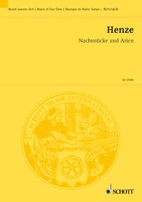 Henze, Hans Werner: Nachtstücke und Arien