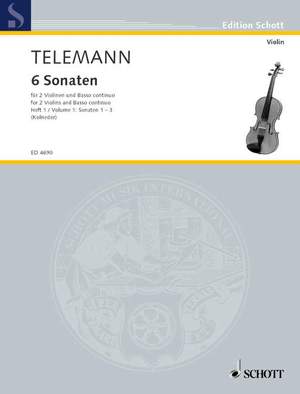 Telemann, Georg Philipp: Six Sonatas