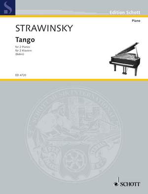 Stravinsky, Igor: Tango