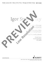 Stravinsky, Igor: Pas-de-deux Product Image