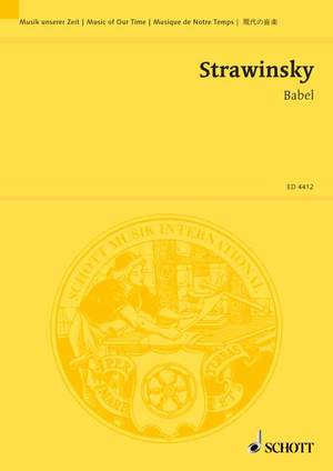 Stravinsky, Igor: Babel