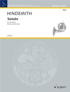 Hindemith: Sonata for Four Horns