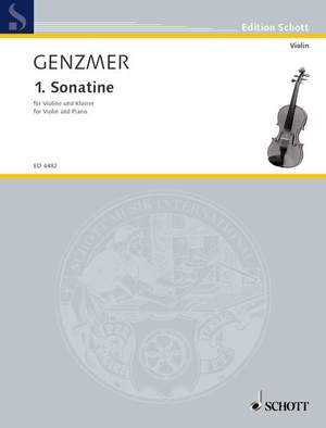 Genzmer, Harald: 1st Sonatina GeWV 225