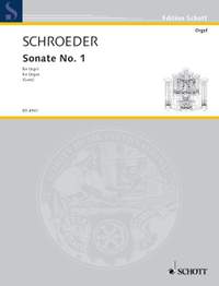 Schroeder, Hermann: Sonata No. 1