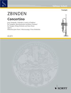 Zbinden, Julien-François: Concertino op. 6