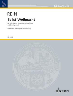 Rein, Walter: Es ist Weihnacht