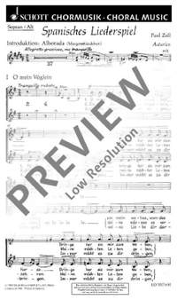 Zoll, P: Spanisches Liederspiel