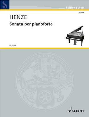 Henze, Hans Werner: Sonata for piano