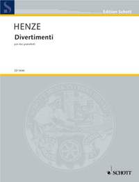 Henze, Hans Werner: Divertimenti