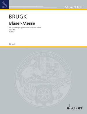 Brugk, Hans Melchior: Bläser-Messe Werk 30
