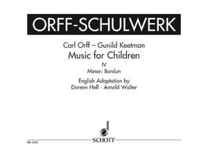 Keetman, Gunild / Orff, Carl: Music for Children Band 4