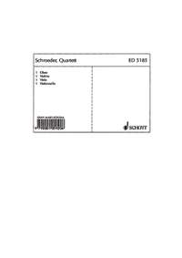 Schroeder, Hermann: Quartet op. 38
