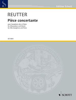 Reutter, Hermann: Pièce concertante