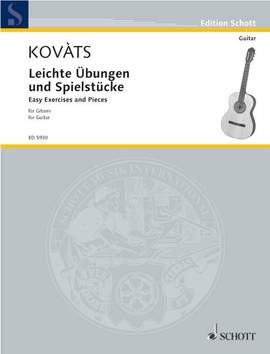 Kováts, Barna: Leichte Übungen und Spielstücke