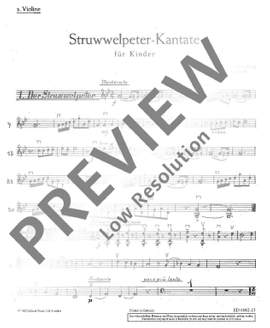 Hessenberg, K: Der Struwwelpeter op. 49