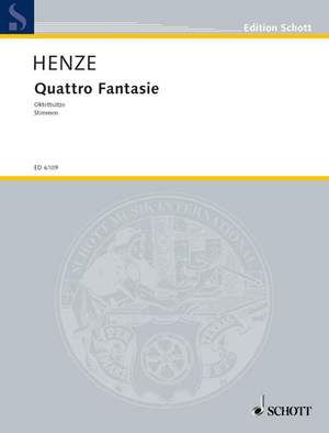Henze, Hans Werner: Quattro Fantasie