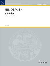 Hindemith, Paul: 6 Lieder