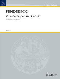 Penderecki, Krzysztof: Quartetto per archi no. 2