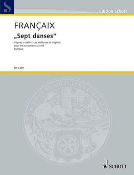 Françaix, Jean: Sept danses