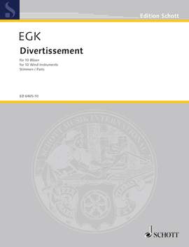 Egk, Werner: Divertissement