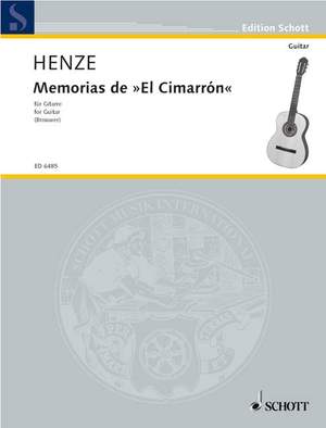 Henze, Hans Werner: Memorias de "El Cimarrón"