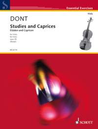 Dont, Jacob: Studies and Caprices op. 35