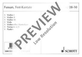 Fussan, Werner: Fest-Kantate