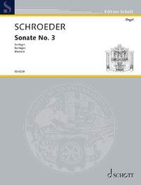Schroeder, Hermann: Dritte Sonate