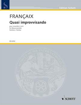 Françaix, Jean: Quasi improvvisando