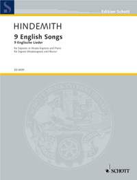 Hindemith, Paul: 9 English Songs